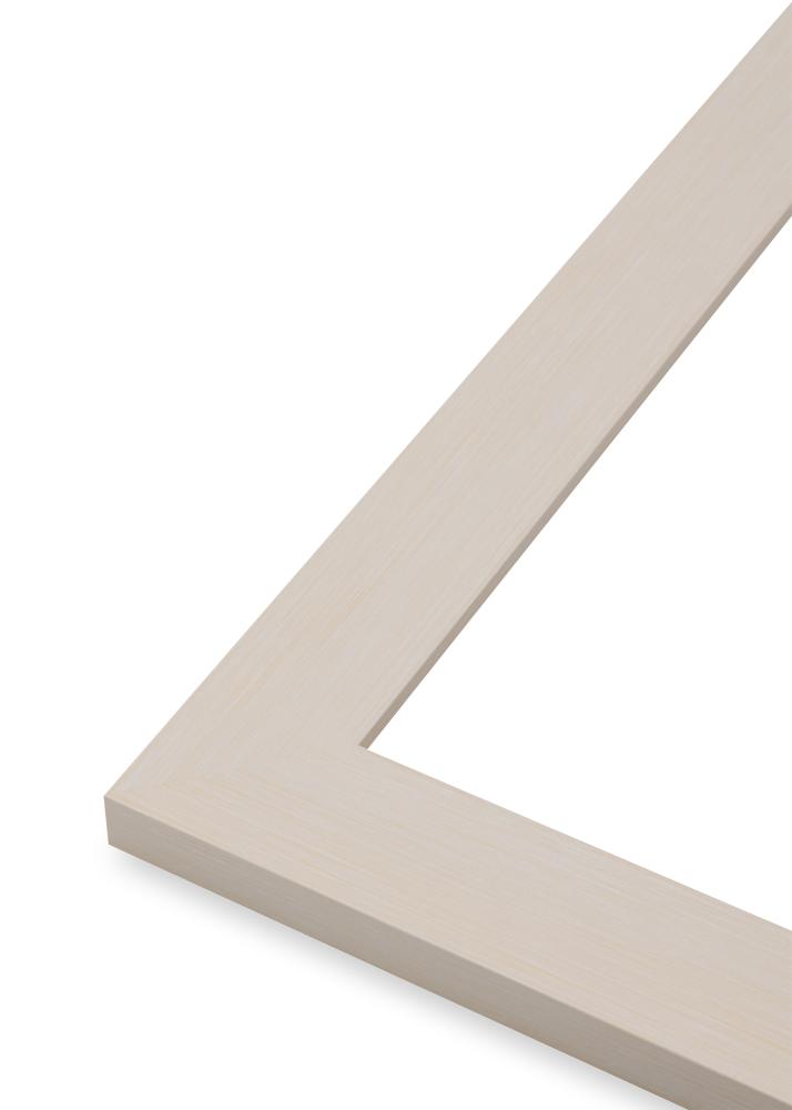 Cadre Pembrokeshire Verre Acrylique Blanc 40x40 cm