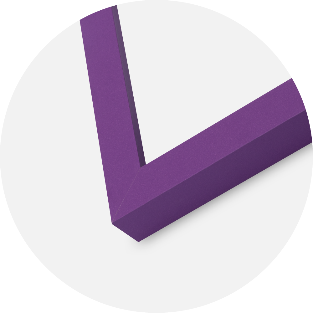 Cadre Selection Verre Acrylique Deep Lilac 50x70 cm