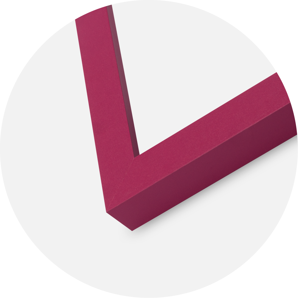 Cadre Selection Verre Acrylique Hot Pink 70x100 cm