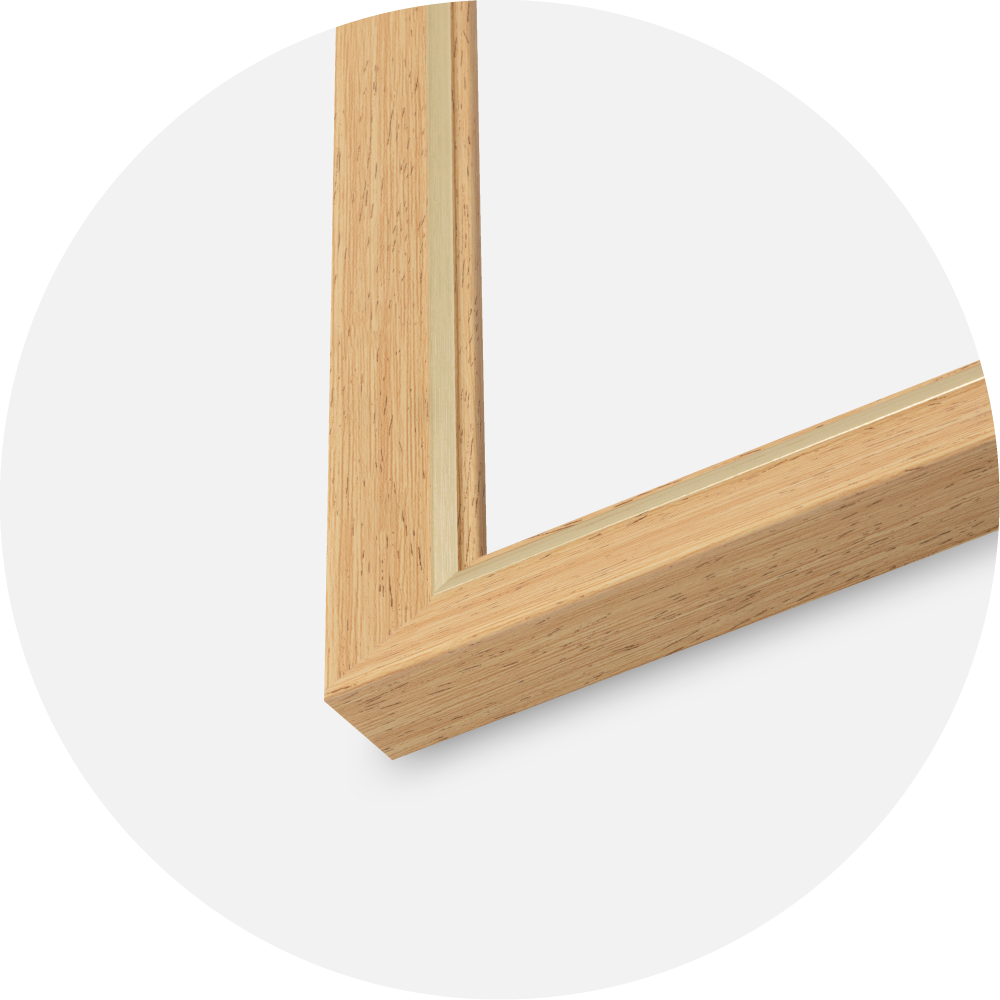 Cadre Apex Verre Acrylique Beech 40x50 cm