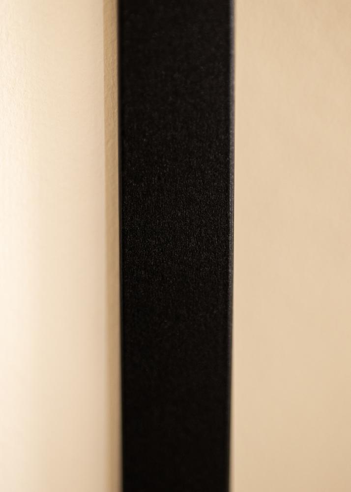 Cadre Deco Noir 50x100 cm - Passe-partout Blanc 40x90 cm