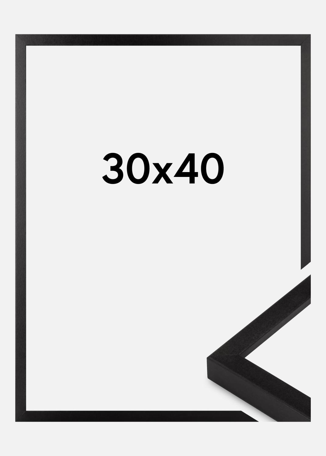 Product Image for Cadre Photo Noir Fin 30 x 40 cm