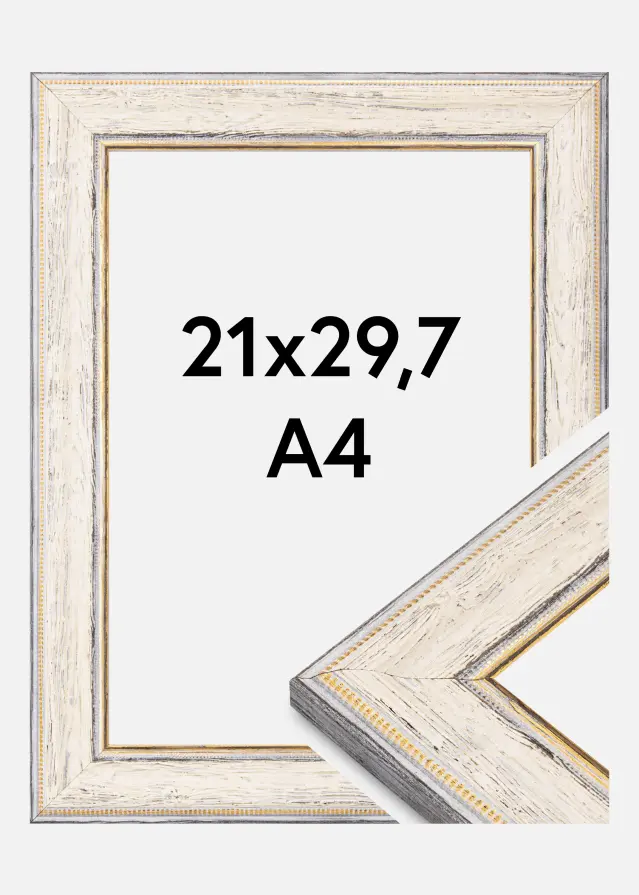 Cadre Fabriano Plexiglas Blanc 21x29,7 cm (A4)
