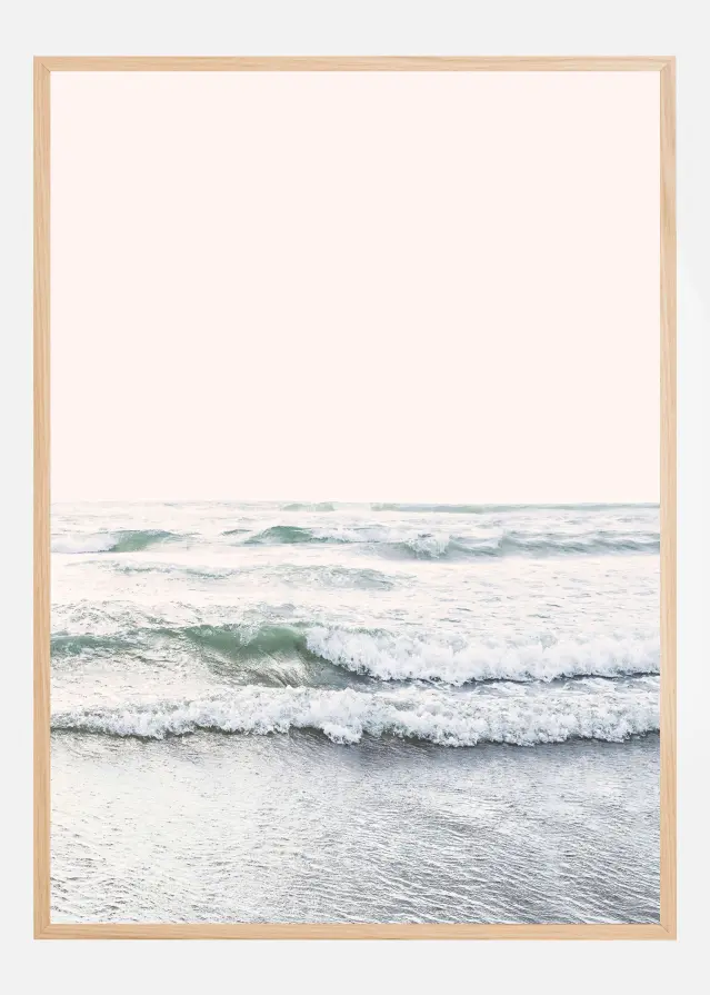 Blush Ocean Poster