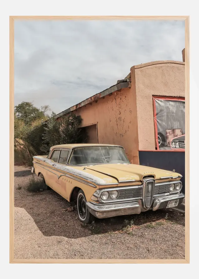 Route 66 Oldtimer Poster