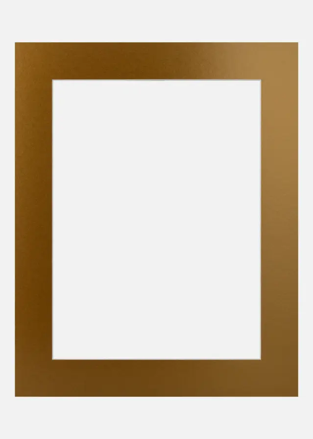 Passe-partout Gold Rush Metal (noyau blanc) 40x50 cm (28,7x41 - A3)