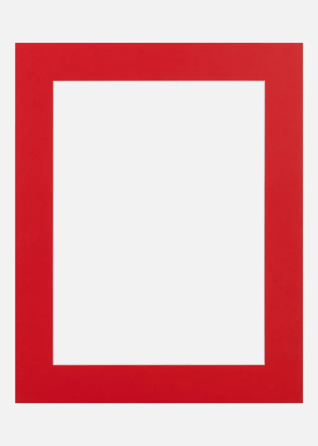Passe-partout Red Hot (noyau blanc) 30x40 cm (20x28,7 - A4)