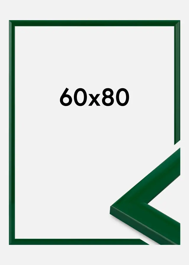 Cadre Dorset Verre Acrylique Vert 60x80 cm