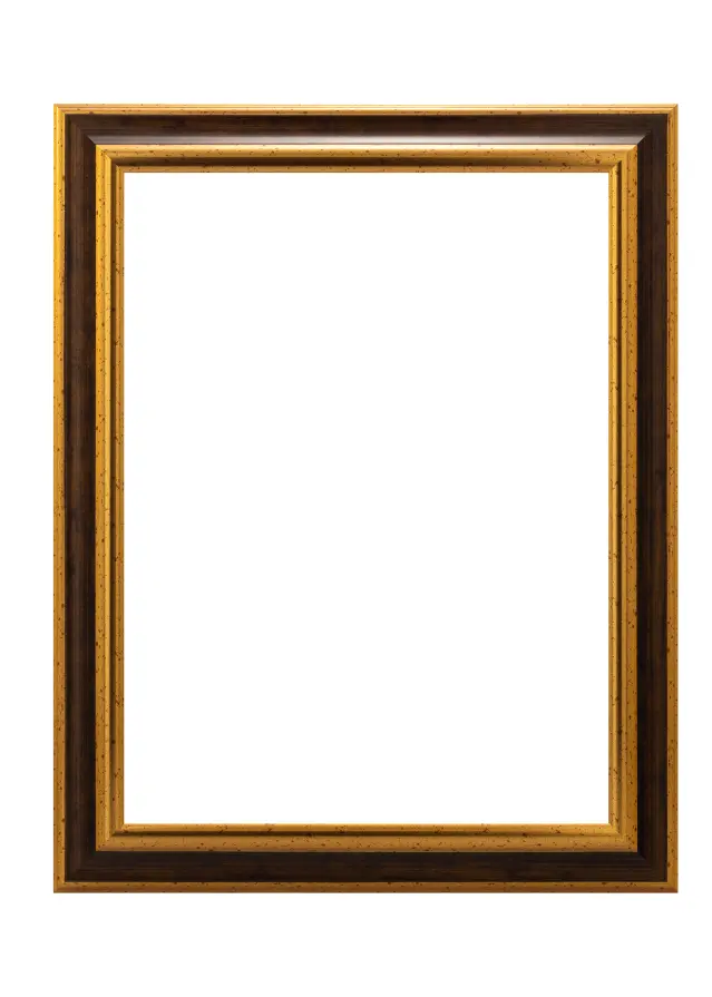 Cadre Aberystwyth Verre Acrylique Or 59,4x84 cm (A1)