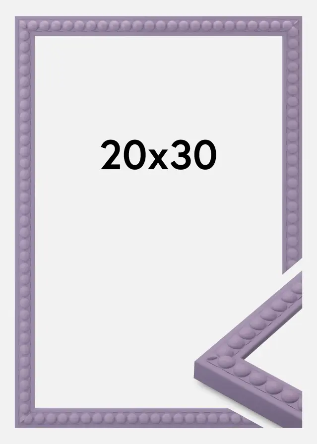 Cadre Perla Verre Acrylique Lilac 20x30 cm