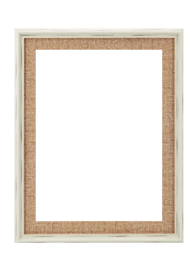 Cadre Toro Verre Acrylique White / Sand 50x50 cm