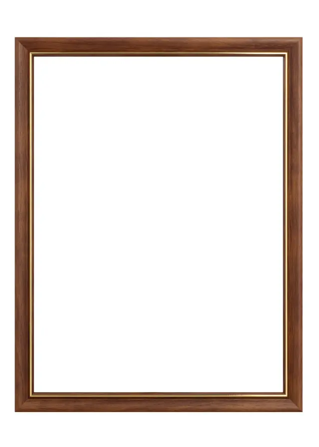 Cadre Canterbury Verre Acrylique Brun 50x70 cm