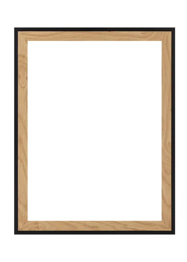 Cadre Linea Verre Acrylique Oak / Black 20x30 cm