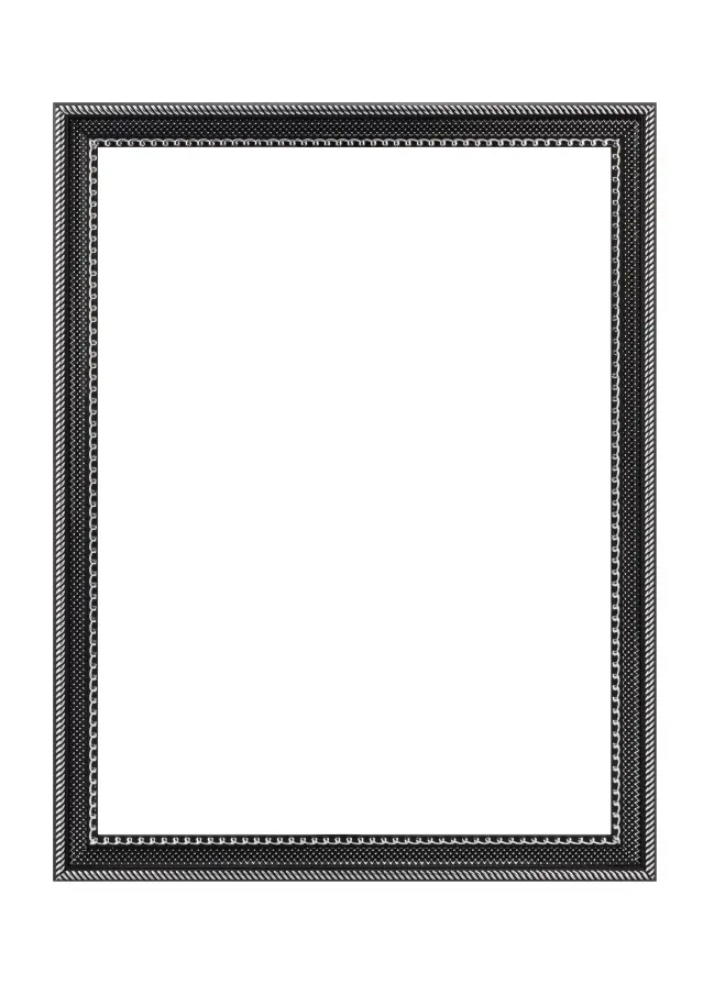 Cadre Trellis Verre Acrylique Vintage Black 59.4x84 cm (A1)