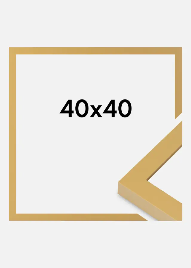 Cadre Selection Verre Acrylique Corn Yellow 40x40 cm