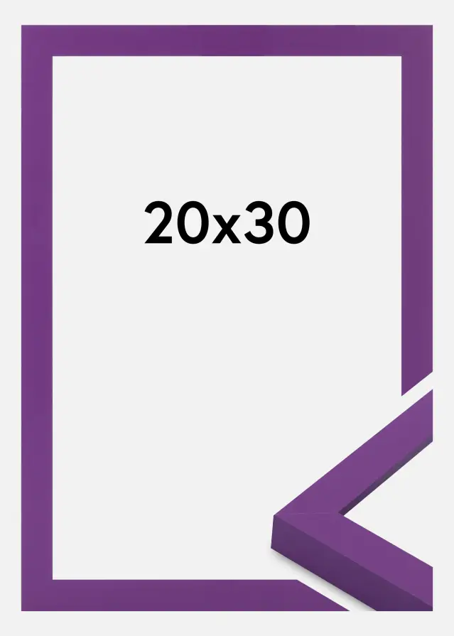 Cadre Selection Verre Acrylique Deep Lilac 20x30 cm