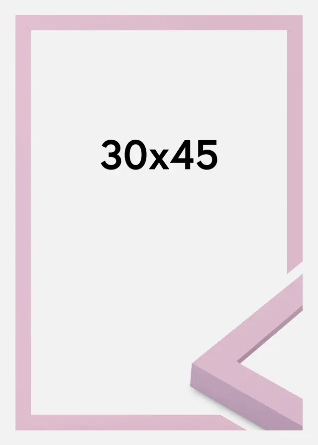 Cadre Selection Verre Acrylique Pink 30x45 cm