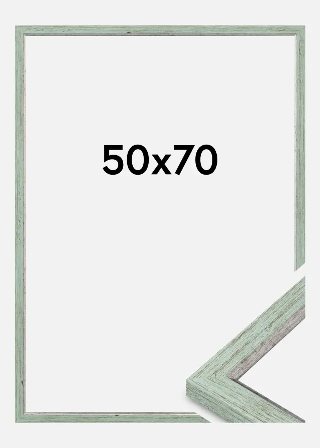 Cadre Whitby Verre Acrylique Vert 50x70 cm