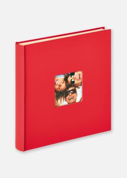 Fun Autocollant Rouge - 33x34 cm (50 Pages blanches / 25 feuilles)