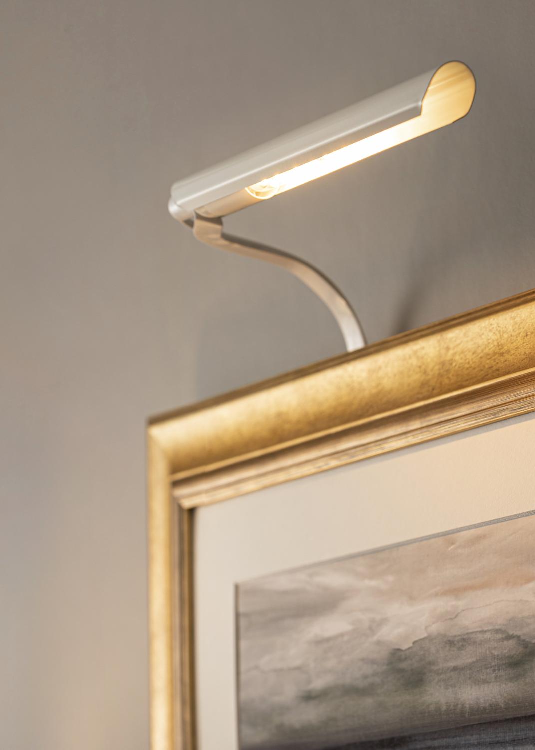 Product Image for Eklunds Uno 1 pour largeur de cadre 25-60 cm Éclairage de tableau - Blanc