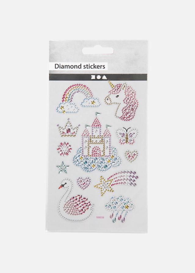 Diamond Stickers Licornes