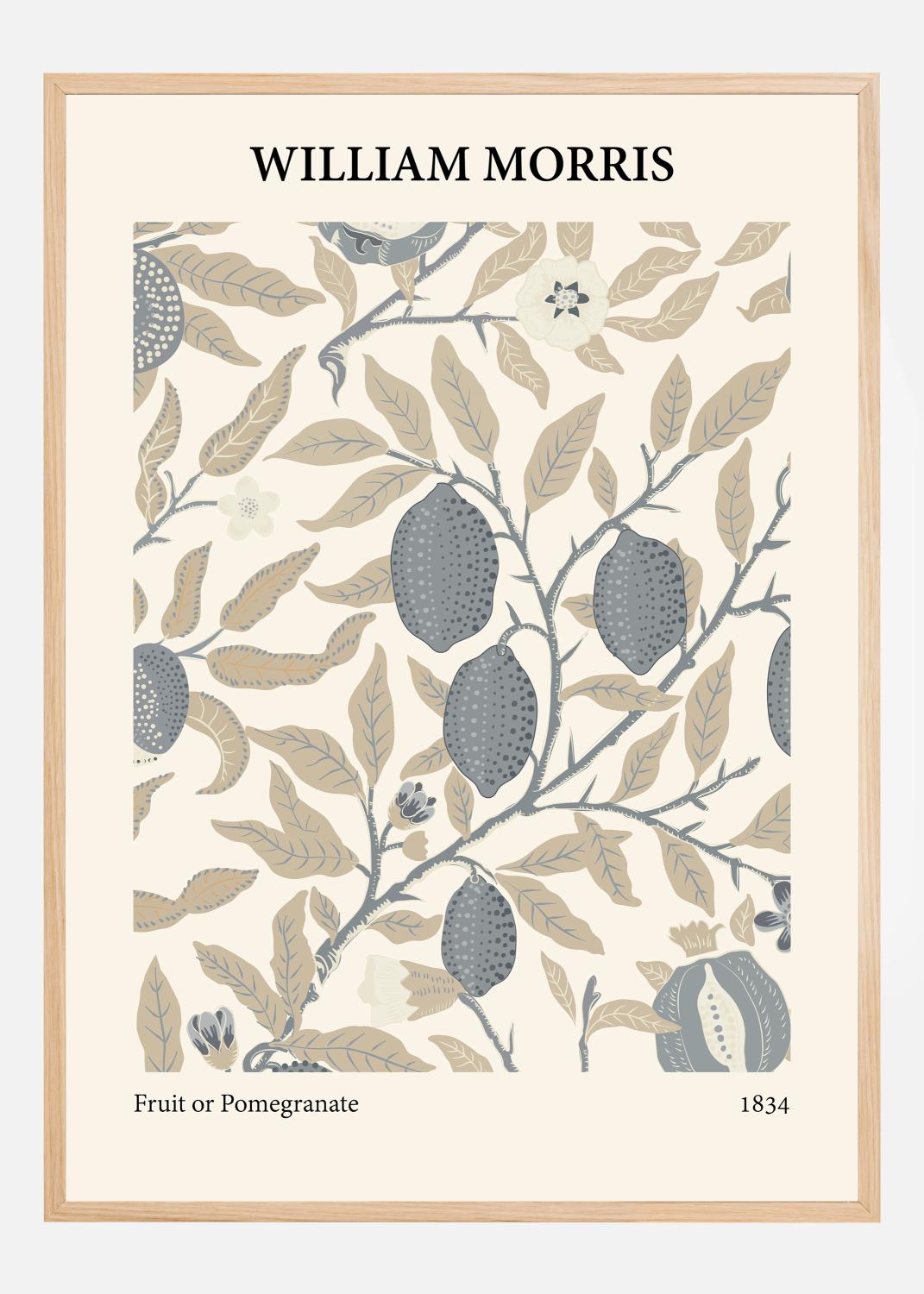 Product Image for William Morris - Fruit or Pomegranate 5 Poster (21x29.7 cm (A4))