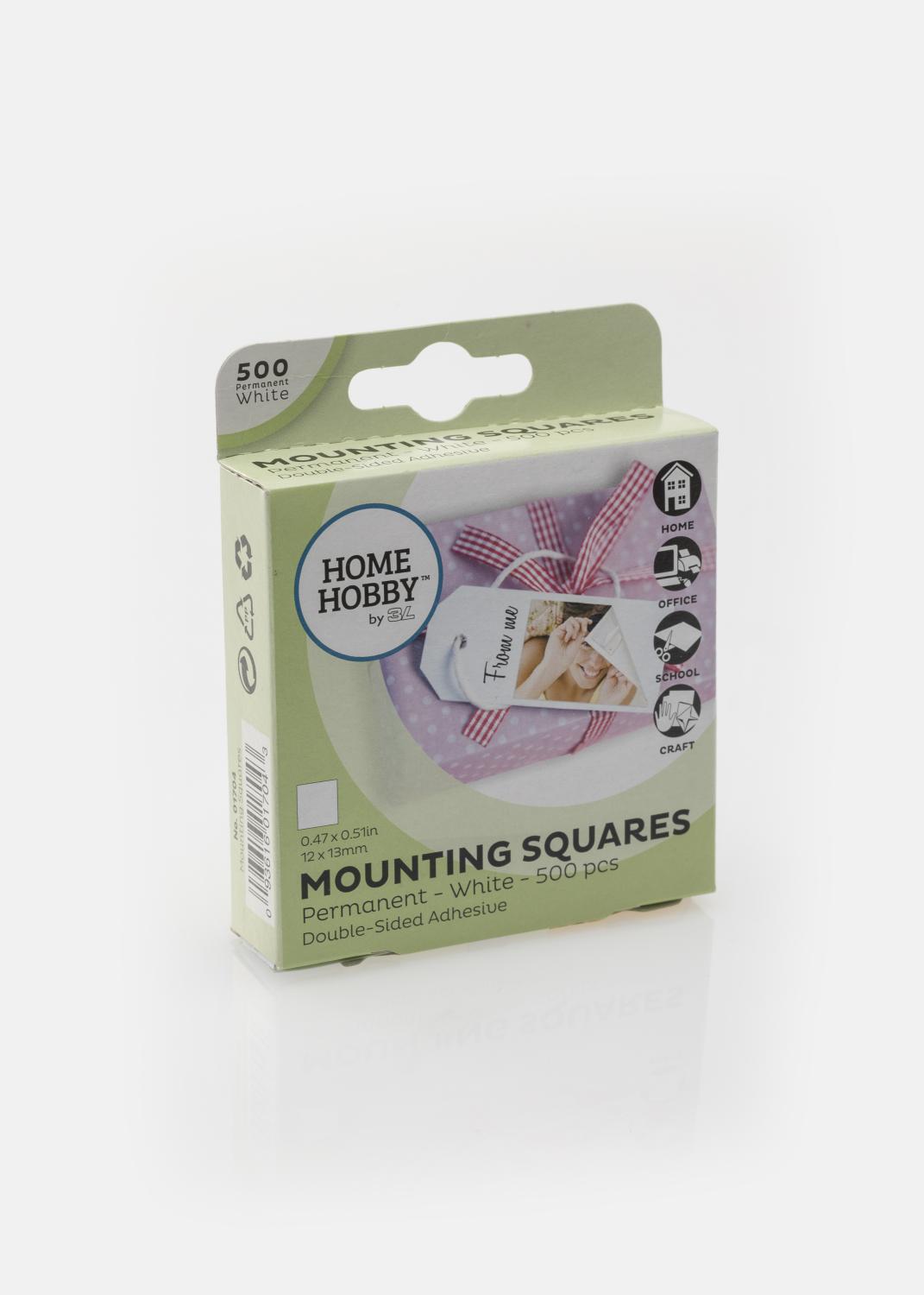 Product Image for 3L Mounting Squares 500 unités