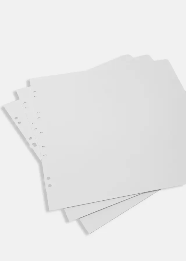 Feuilles d'album Timesaver Géant - 10 feuilles blanches