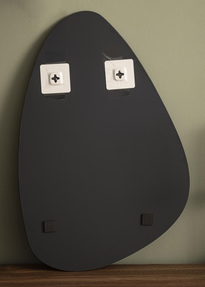 Miroir Edda Gris 40x60 cm