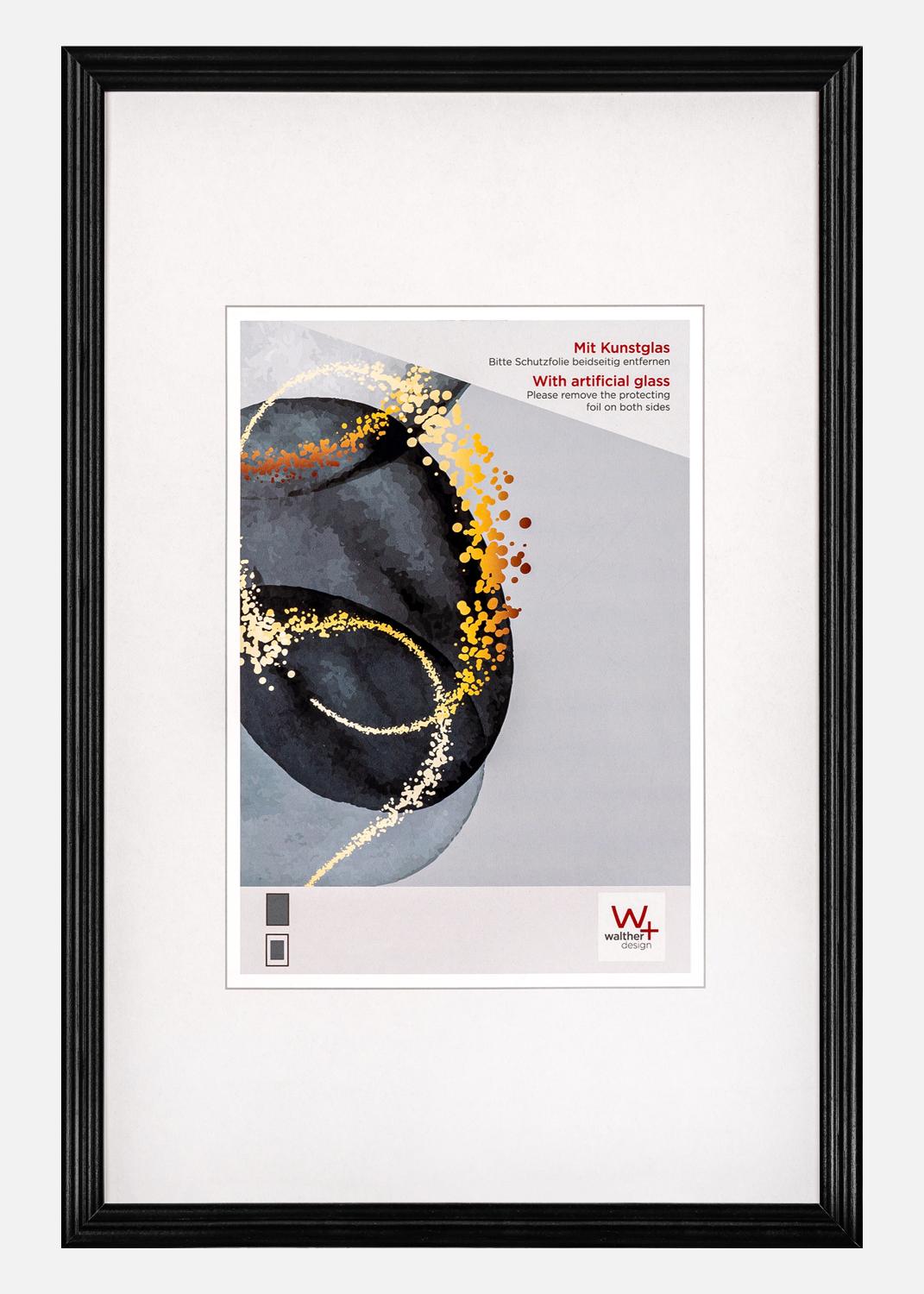 Product Image for Cadre Walther Select Verre Acrylique Noir 10x15 cm