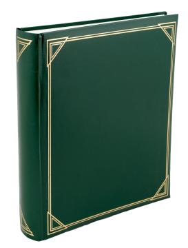Henzo Promo Album Vert - 29x33 cm (100 pages blanches / 50 feuilles)