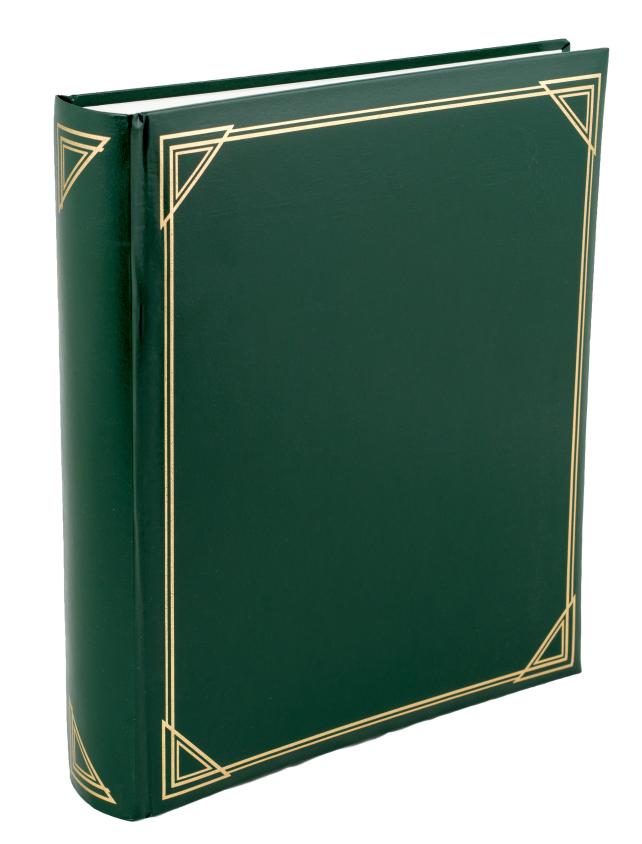 Henzo Promo Album Vert - 29x33 cm (100 pages blanches / 50 feuilles)