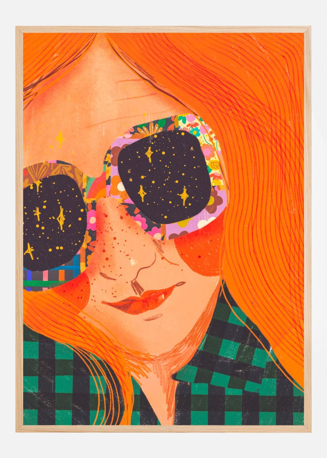 Product Image for Ginger hair girl Poster (21x29.7 cm (A4))