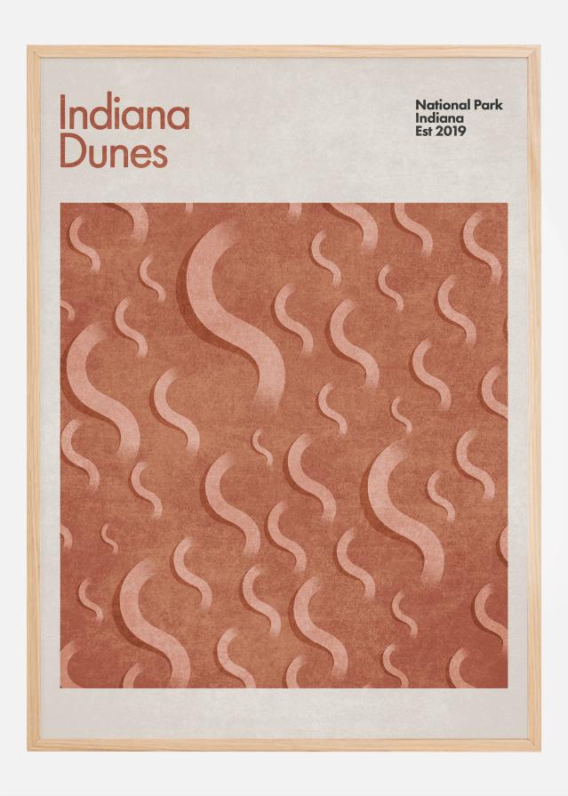 Indiana Dunes Poster