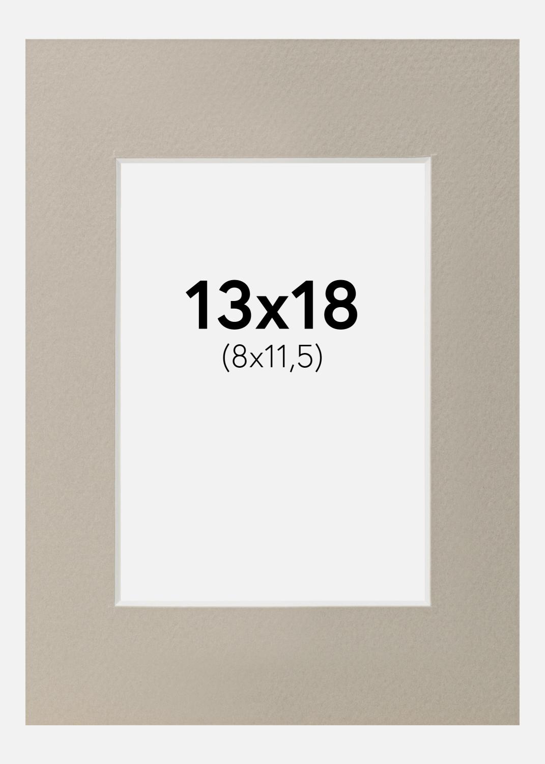 Product Image for Passe-partout Gris Perle 13x18 cm (8x11,5)