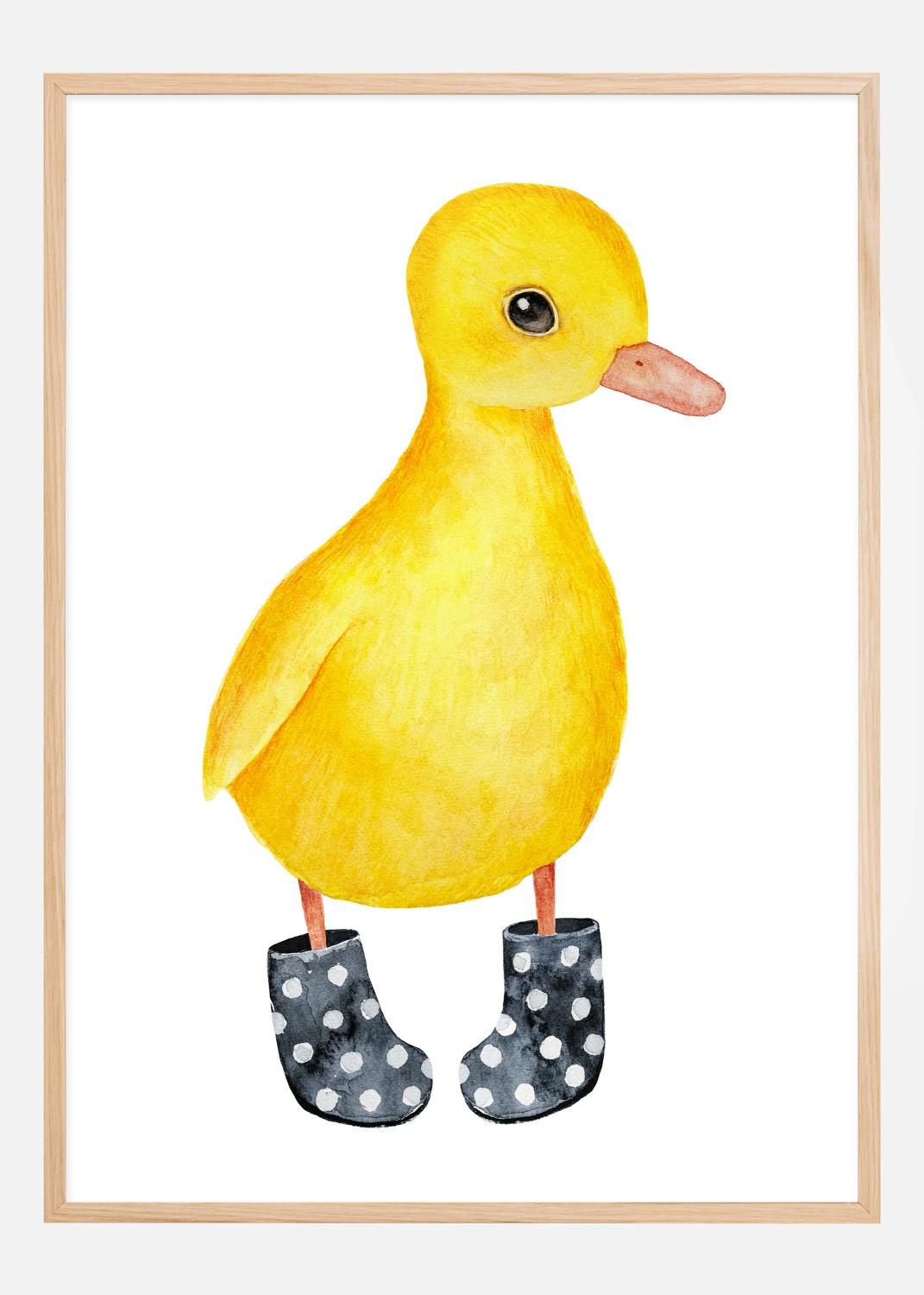 Product Image for Duck in shoes Poster (21x29.7 cm (A4))