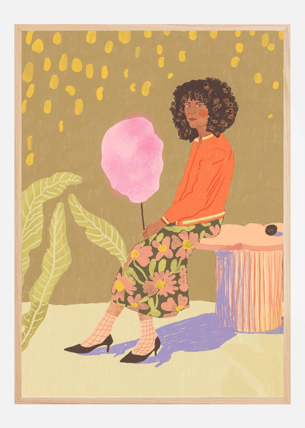 Product Image for Candy floss Poster (21x29.7 cm (A4))