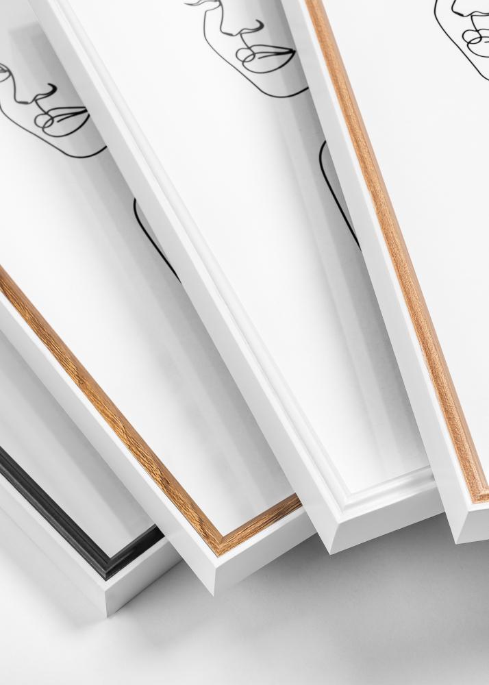 Cadre Silhouette Noyer 20x30 cm