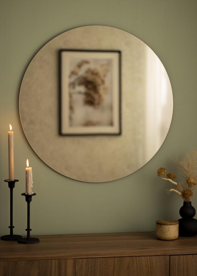 KAILA Miroir rond Dark Bronze 70 cm Ø