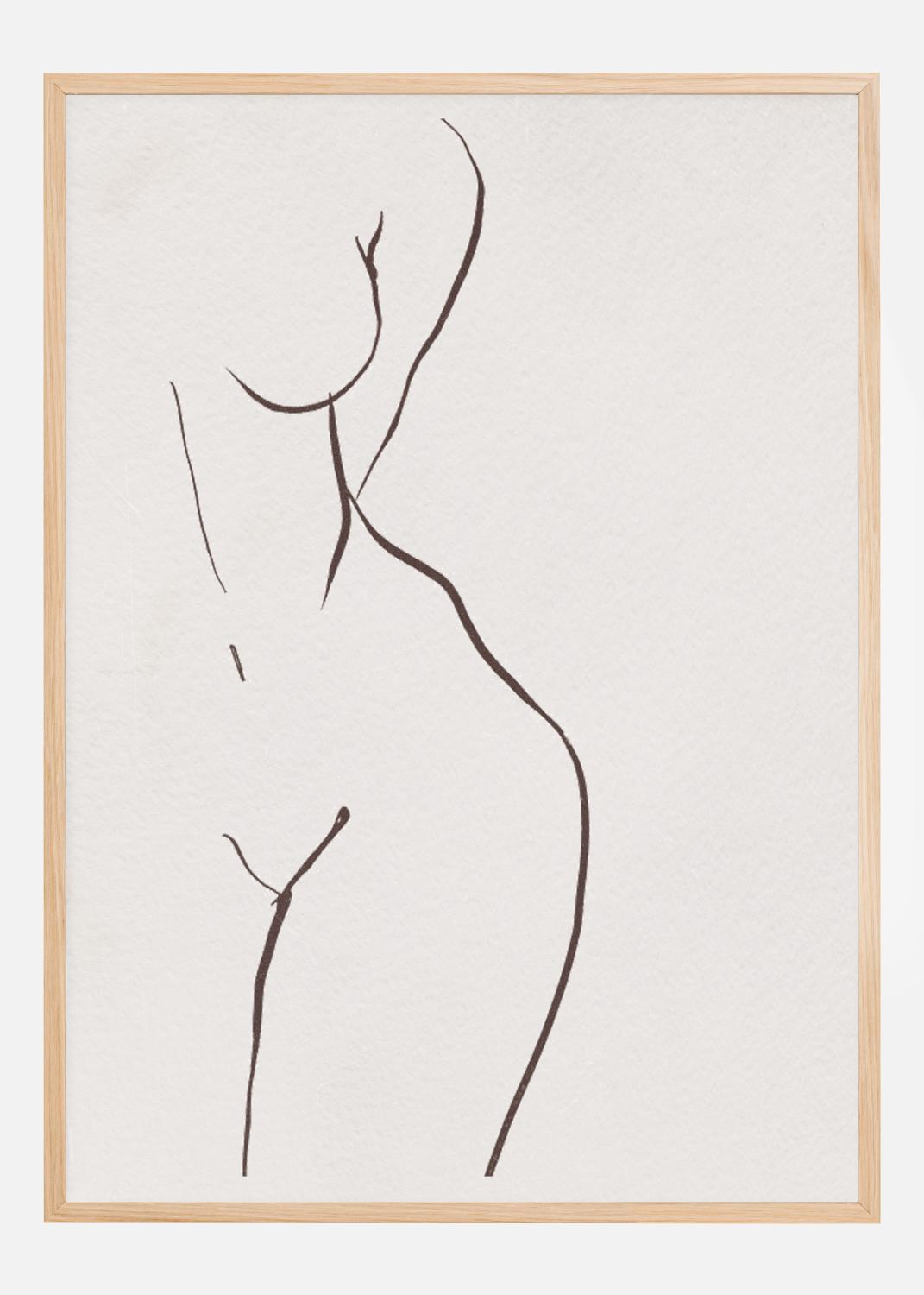 Product Image for Body Lines II Poster (21x29.7 cm (A4))