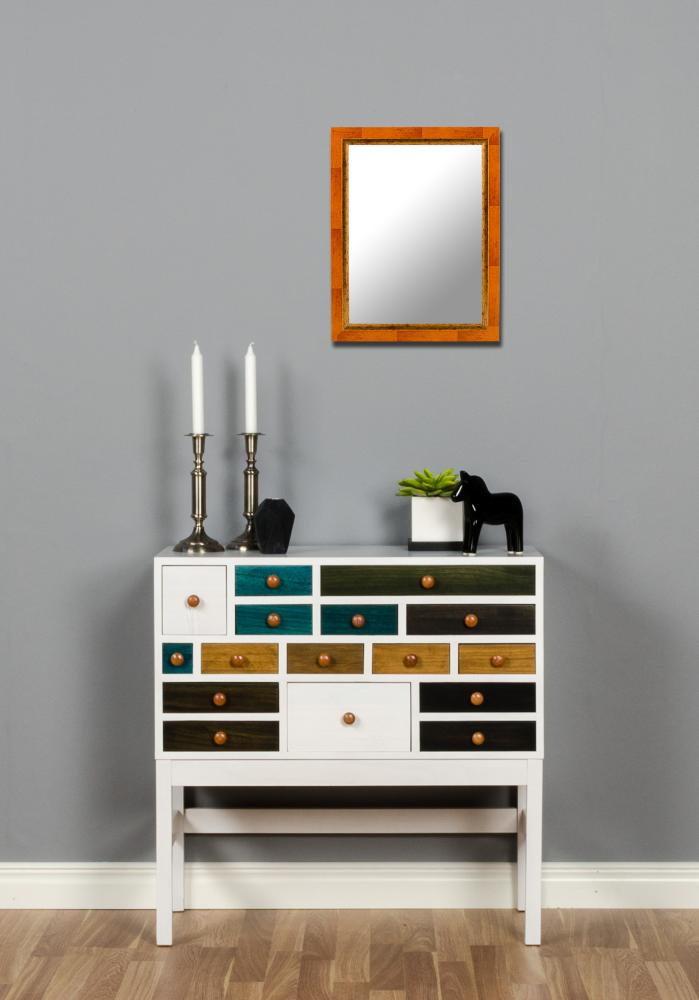 Miroir Färila Orange - Propres mesures
