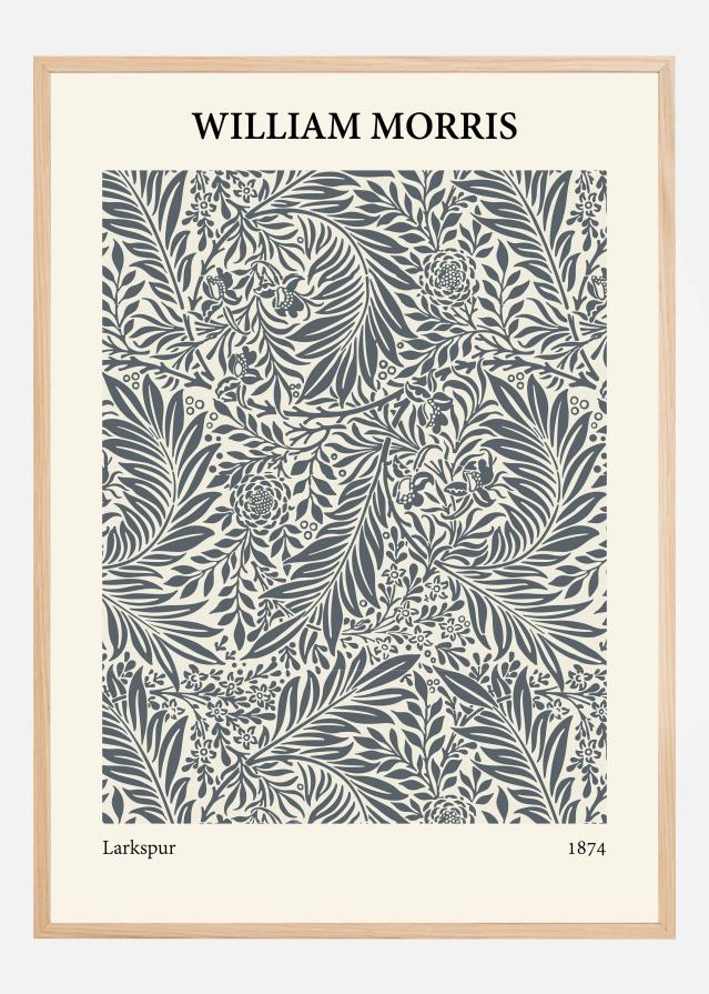 William Morris - Larkspur 3 Poster