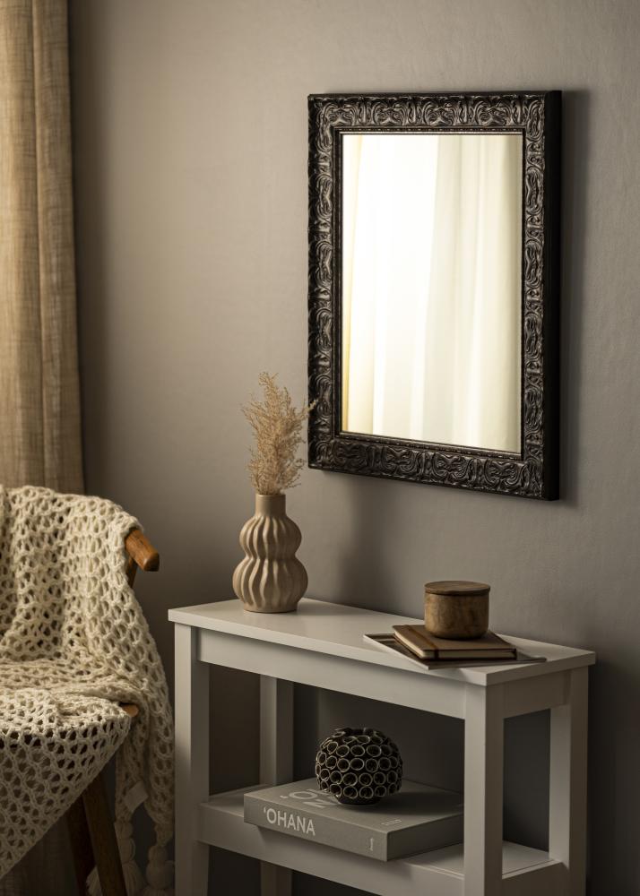 Miroir Durham Noir - Sur mesure