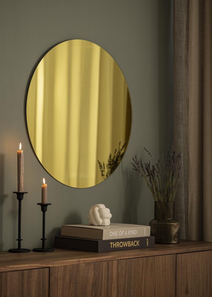 Miroir Rich Yellow diamètre 70 cm