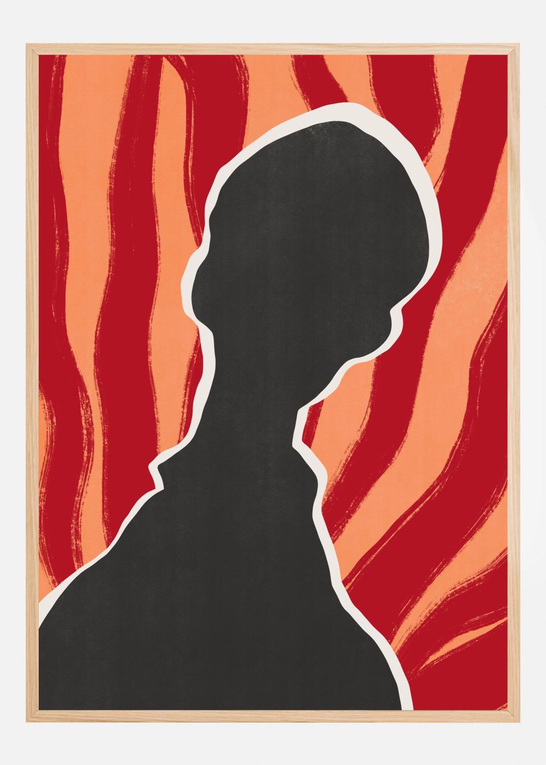 Product Image for Anonymous Portrait In Heat Poster (21x29.7 cm (A4))