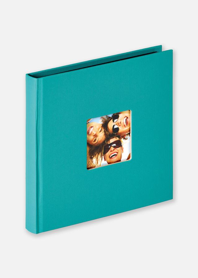 Fun Album Turquoise - 18x18 cm (30 pages noires / 15 feuilles)