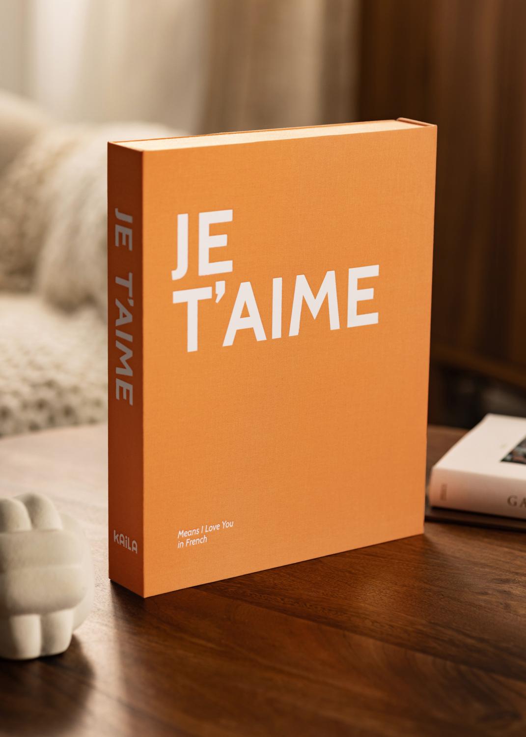 Product Image for KAILA JE T'AIME - Coffee Table Photo Album (60 Pages Noires)