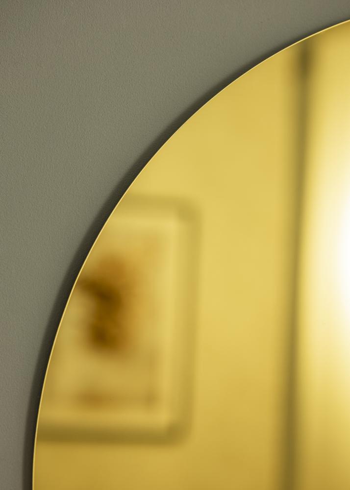 Miroir Rich Yellow diamètre 70 cm