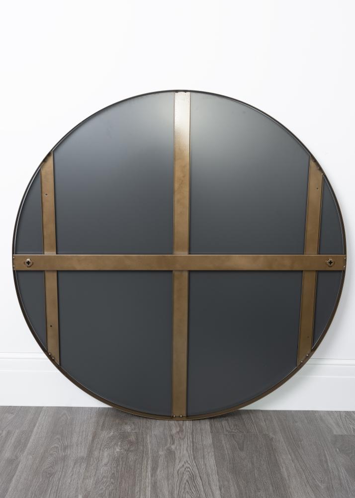 Miroir Laiton Antique diamètre 110 cm