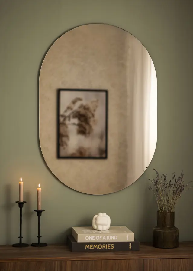 KAILA Miroir Oval Dark Bronze 70x100 cm